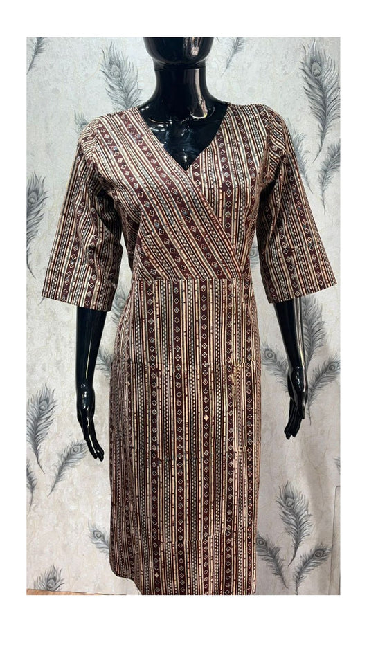 Ajrakh Cotton Kurta